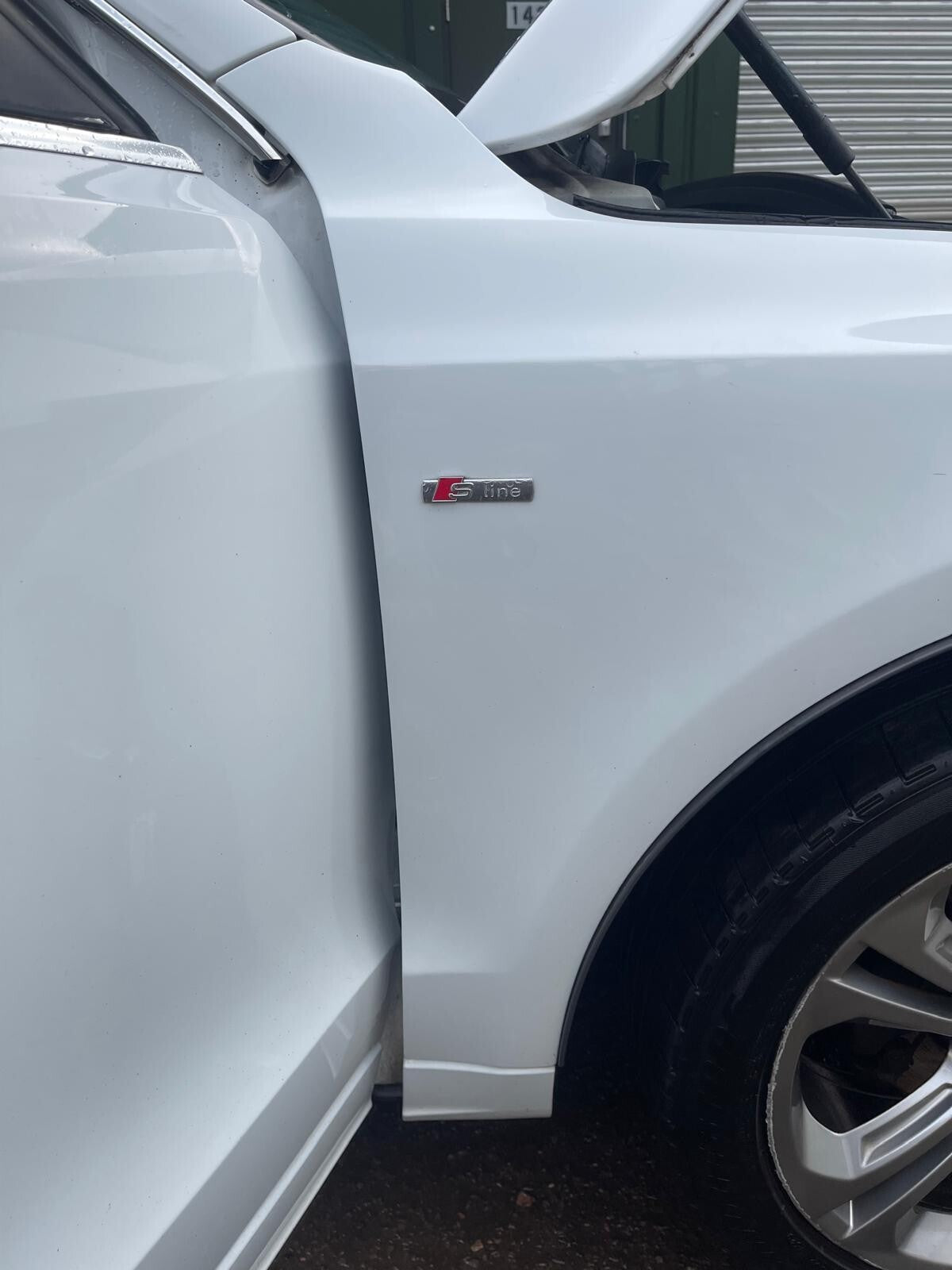 ✅2012 AUDI Q5 8R S LINE FRONT RIGHT WING FENDER PANEL WHITE S9R + WARRANTY A276 - Image 4