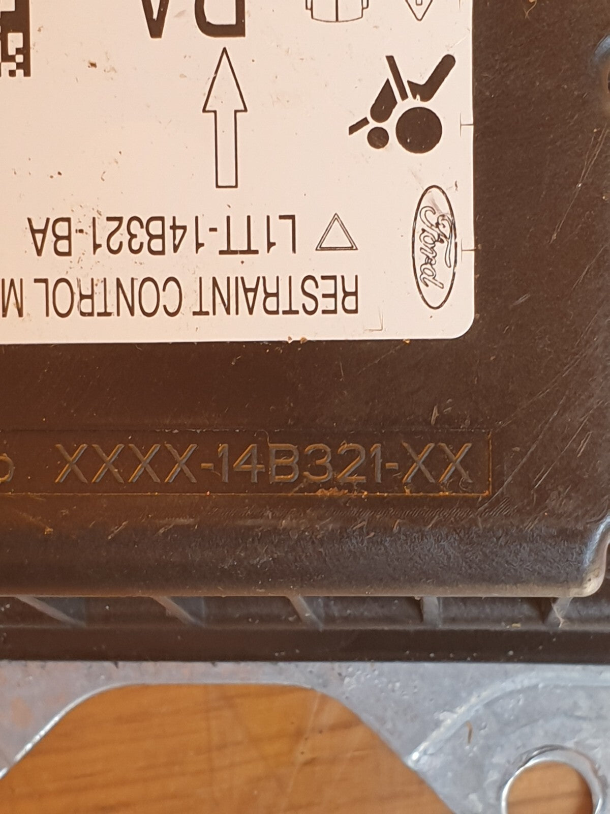 ✅FORD PUMA ST-LINE 1.0 PETROL 2022 AIRBAG CONTROL MODULE L1TT14B321BA Warranty - Image 7