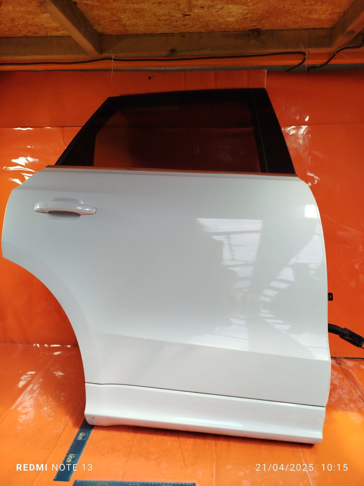 ✅2012 AUDI Q5 8R S LINE 2.0P REAR RIGHT DOOR BARE WHITE S9R + WARRANTY A276 - Image 2