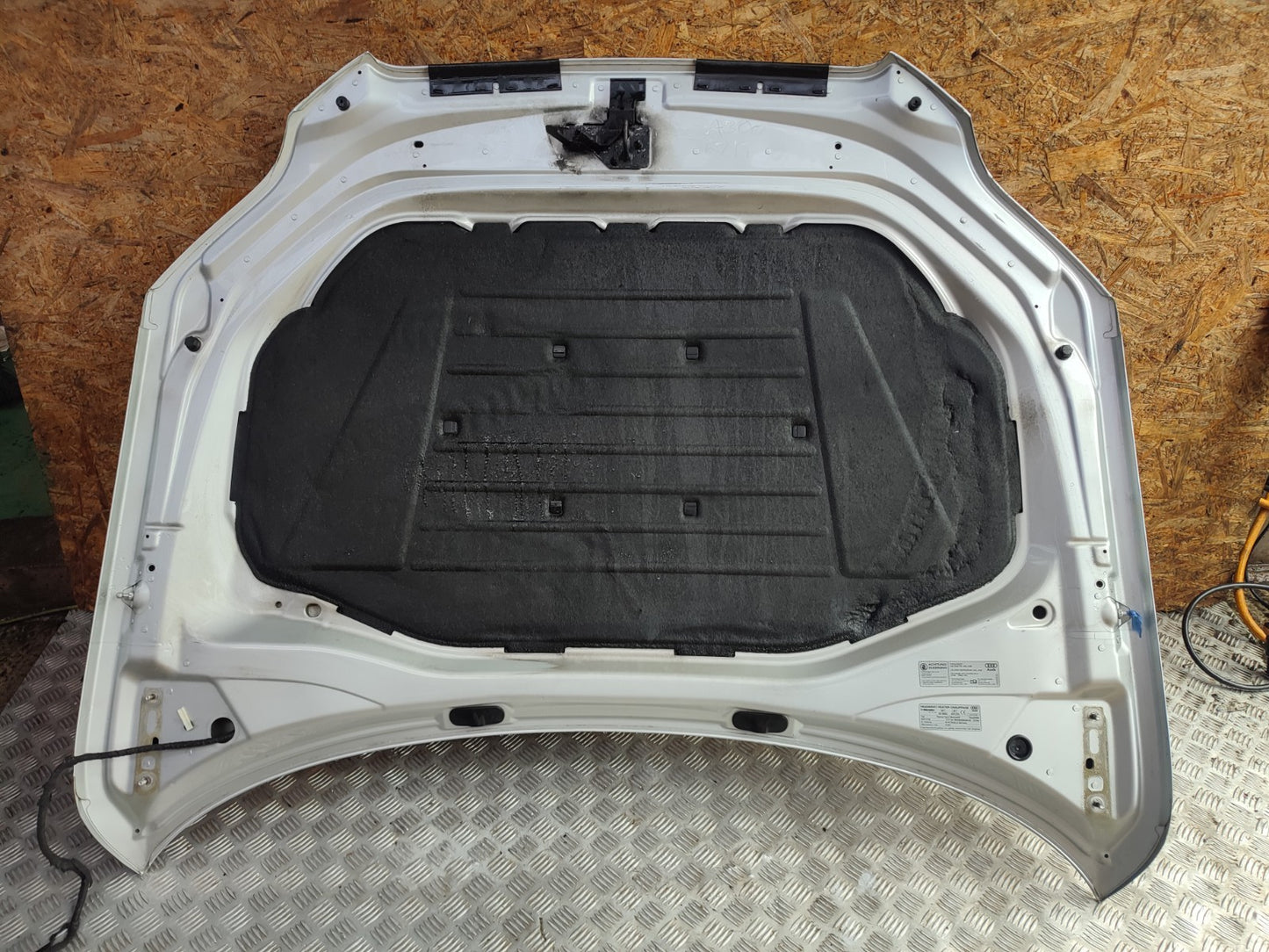 ✅2009 AUDI Q7 4L S LINE BONNET HOOD SILVER X7W + WARRANTY A300 - Image 7