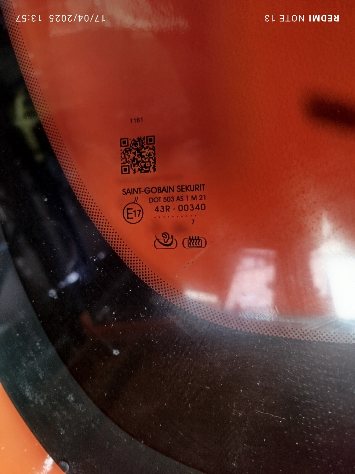 ✅FORD MONDEO TITANIUM MK5 2.0 DIESEL 2016 FRONT WINDOW GLASS 43R-00340 Warranty - Image 4
