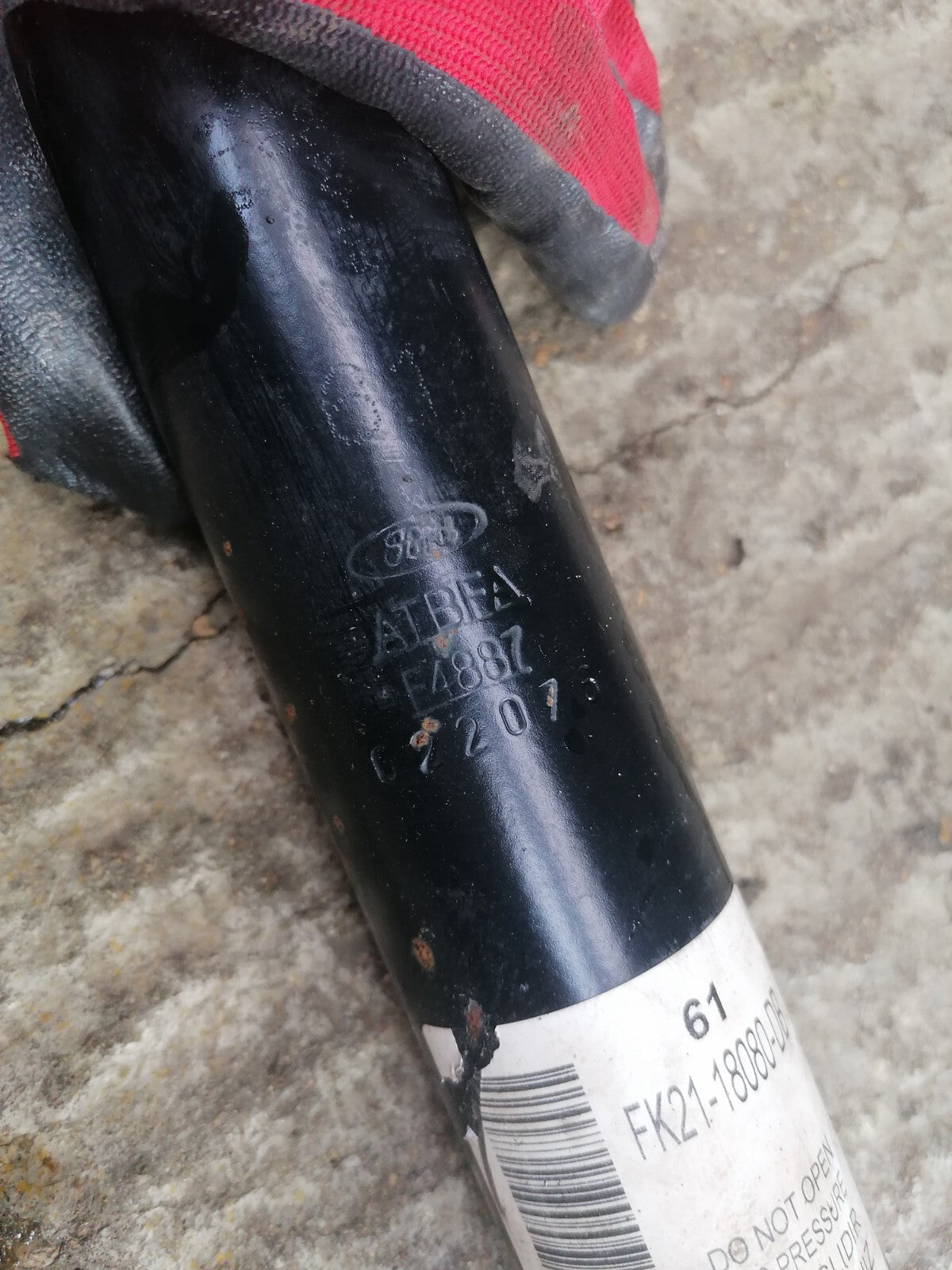 ✅2021 FORD TRANSIT CUSTOM 2.0 DIESEL REAR SHOCK ABSORBER FK21-18080-DB +WARRANTY - Image 8