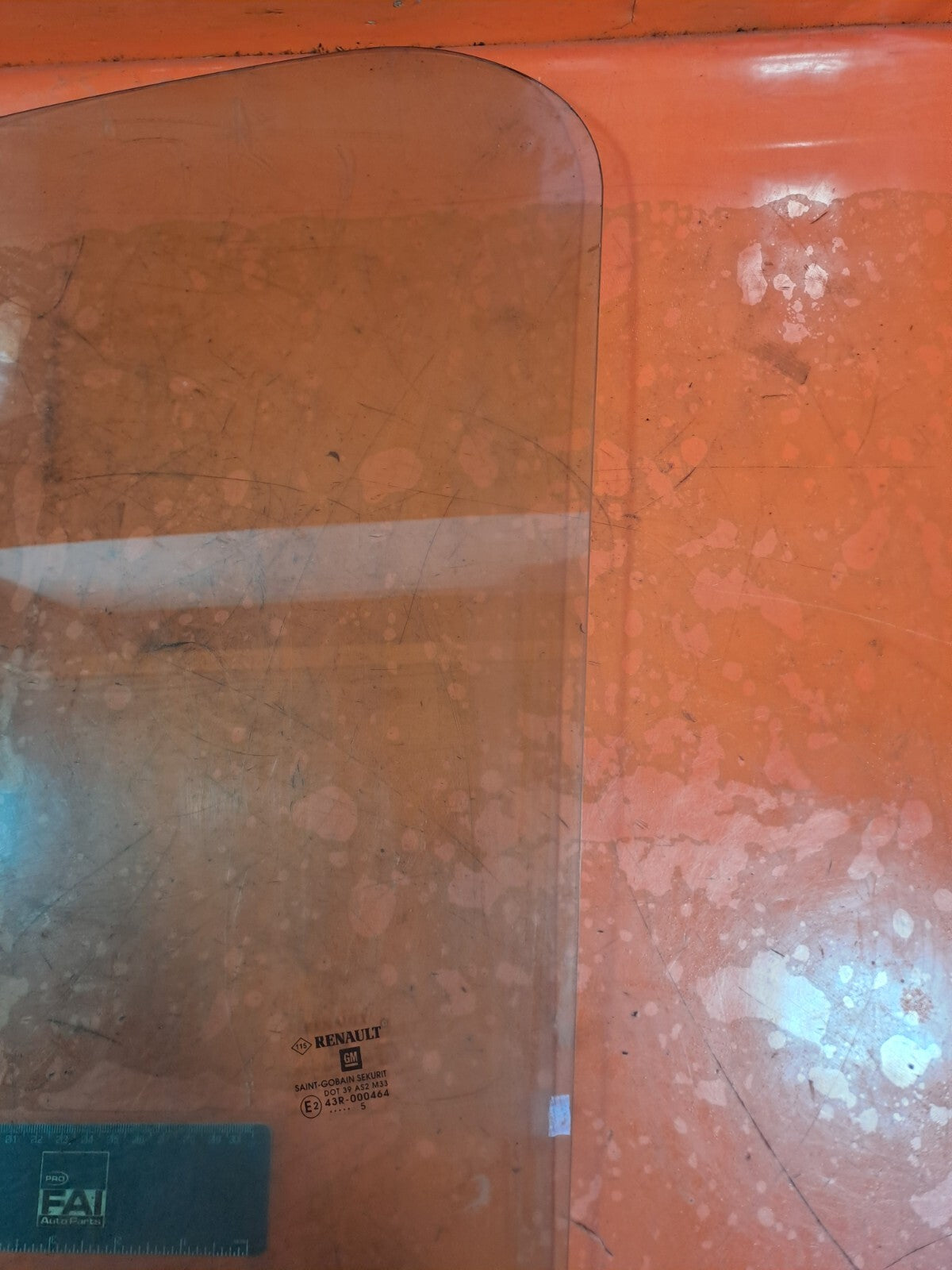 ✅RENAULT TRAFIC MK3 Sl27 1.6 DIESEL 2015 FRONT LEFT DOOR WINDOW GLASS 43R000464 - Image 12