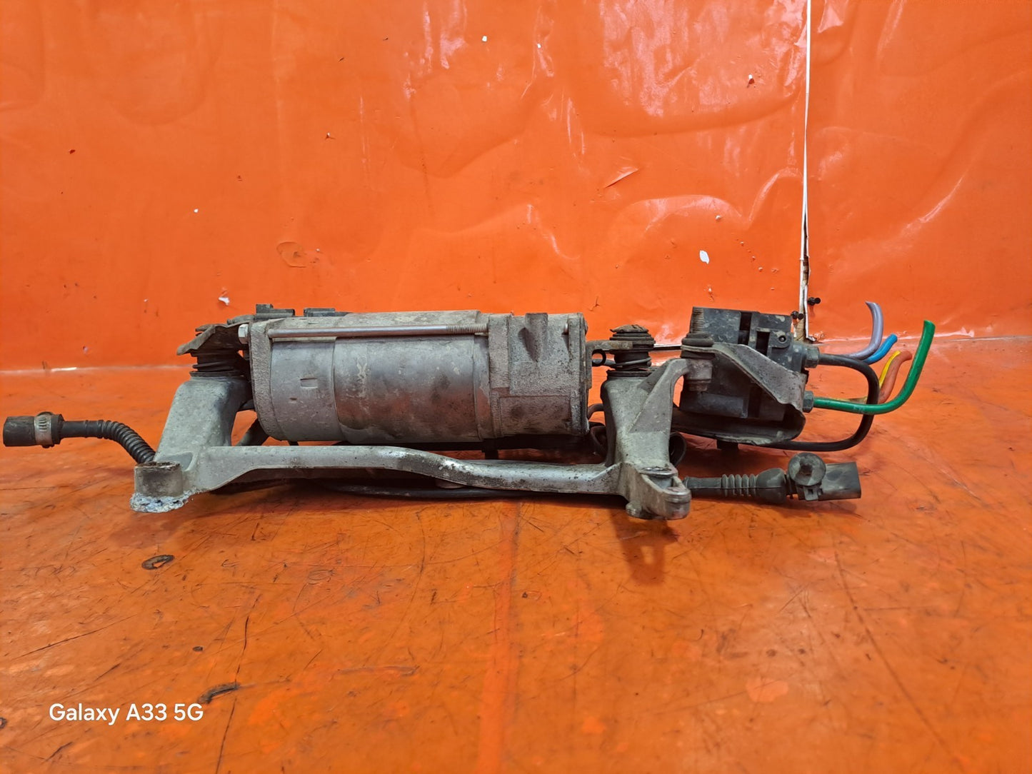 ✅AUDI Q7 S LINE 3.0 DIESEL 2007 AIR SUSPENSION COMPRESSOR PUMP 7L0616879 A295 - Image 5