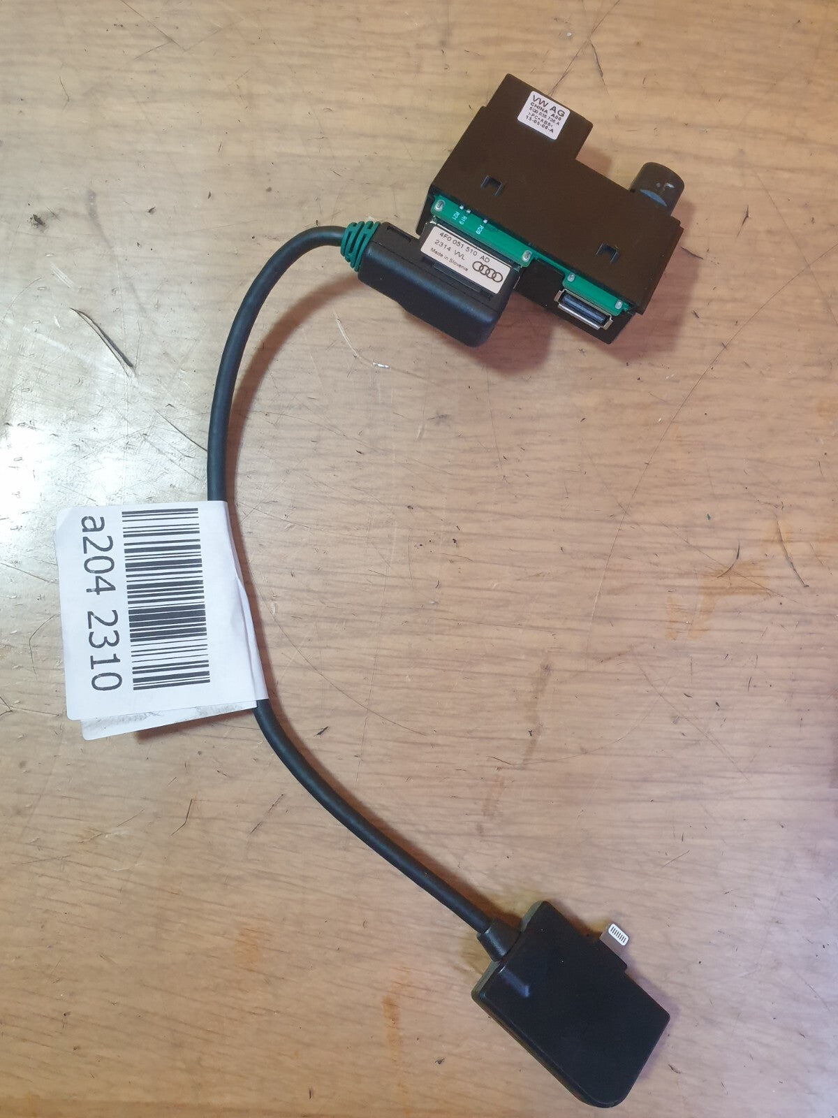 ✅AUDI A3 E-TRON 1.4 PETROL 2015 MUSIC INTERFACE UNIT 5Q0035736A 4F0051510AD A204 - Image 3