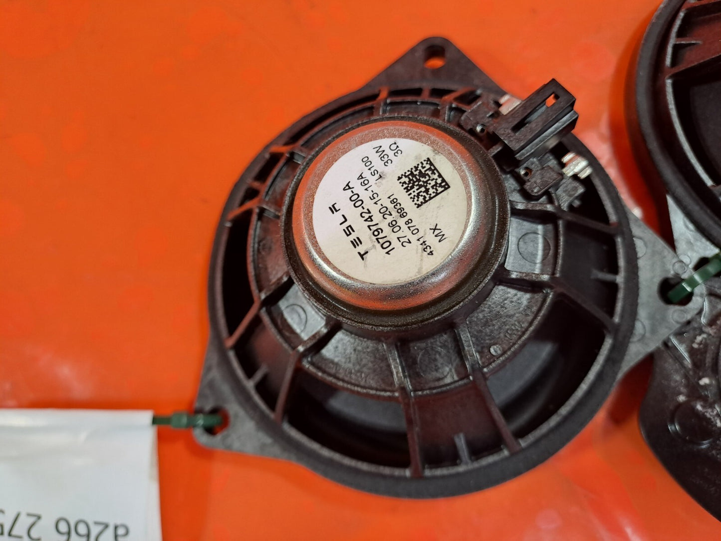 ✅2020 TESLA MODEL 3 DASHBOARD SPEAKERS 1079742-00-B + WARRANTY A266 - Image 8