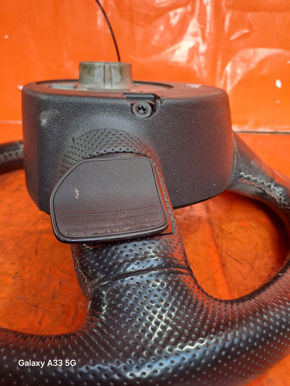✅AUDI Q7 S LINE 3.0 DIESEL 2007 MULTIFUNCTIONAL STEERING WHEEL PADDLE SHIFT A295 - Image 6