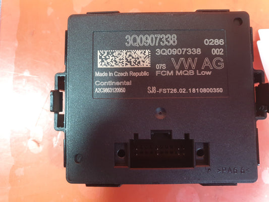 SKODA OCTAVIA MK3 1.4 PETROL 2018 HEADLIGHT CONTROL MODULE ECU 3Q0907338 A229 - Image 2