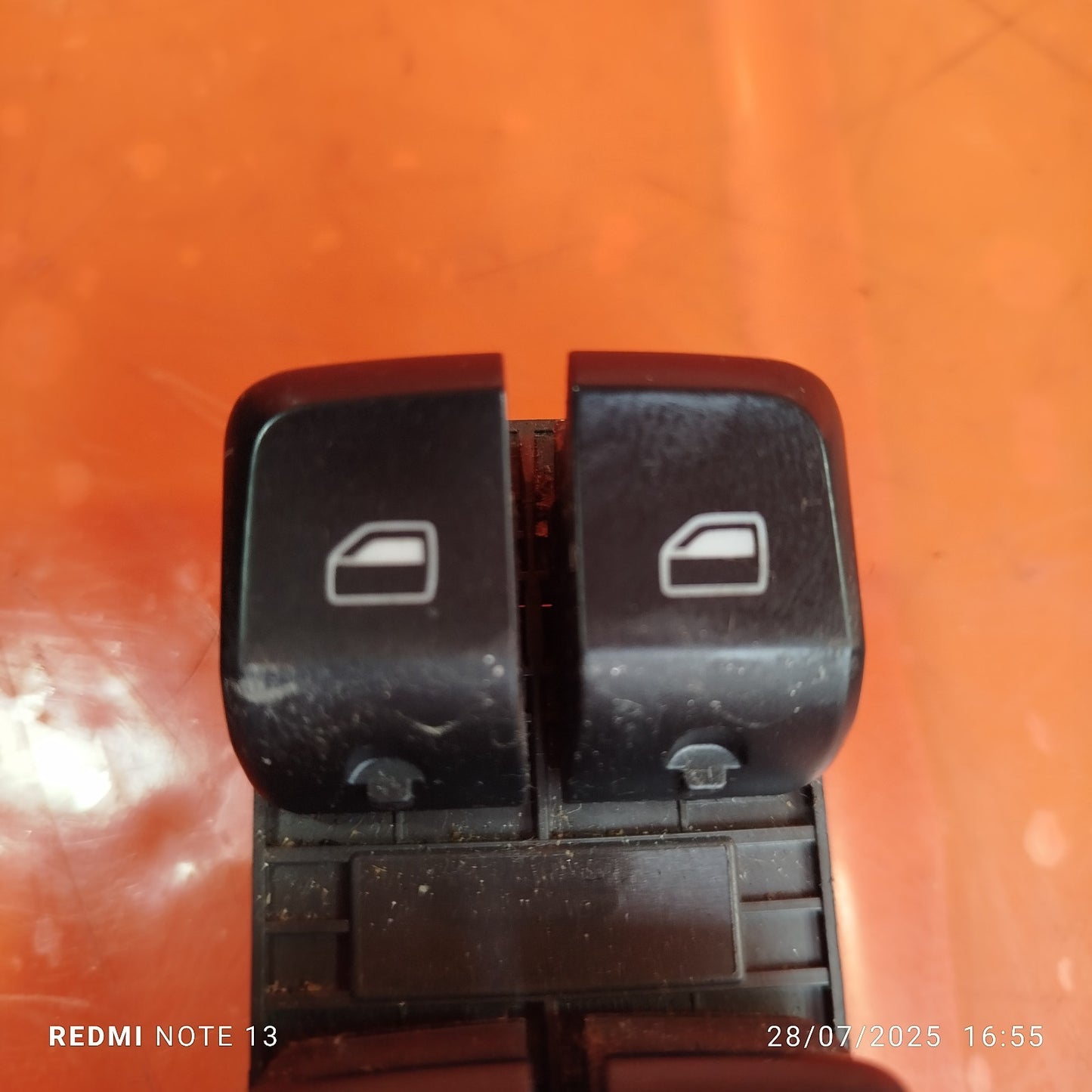 ✅AUDI Q5 S LINE 2.0 DIESEL 2012 FRONT RIGHT WINDOW REGULATOR SWITCH 8K0959851D - Image 5