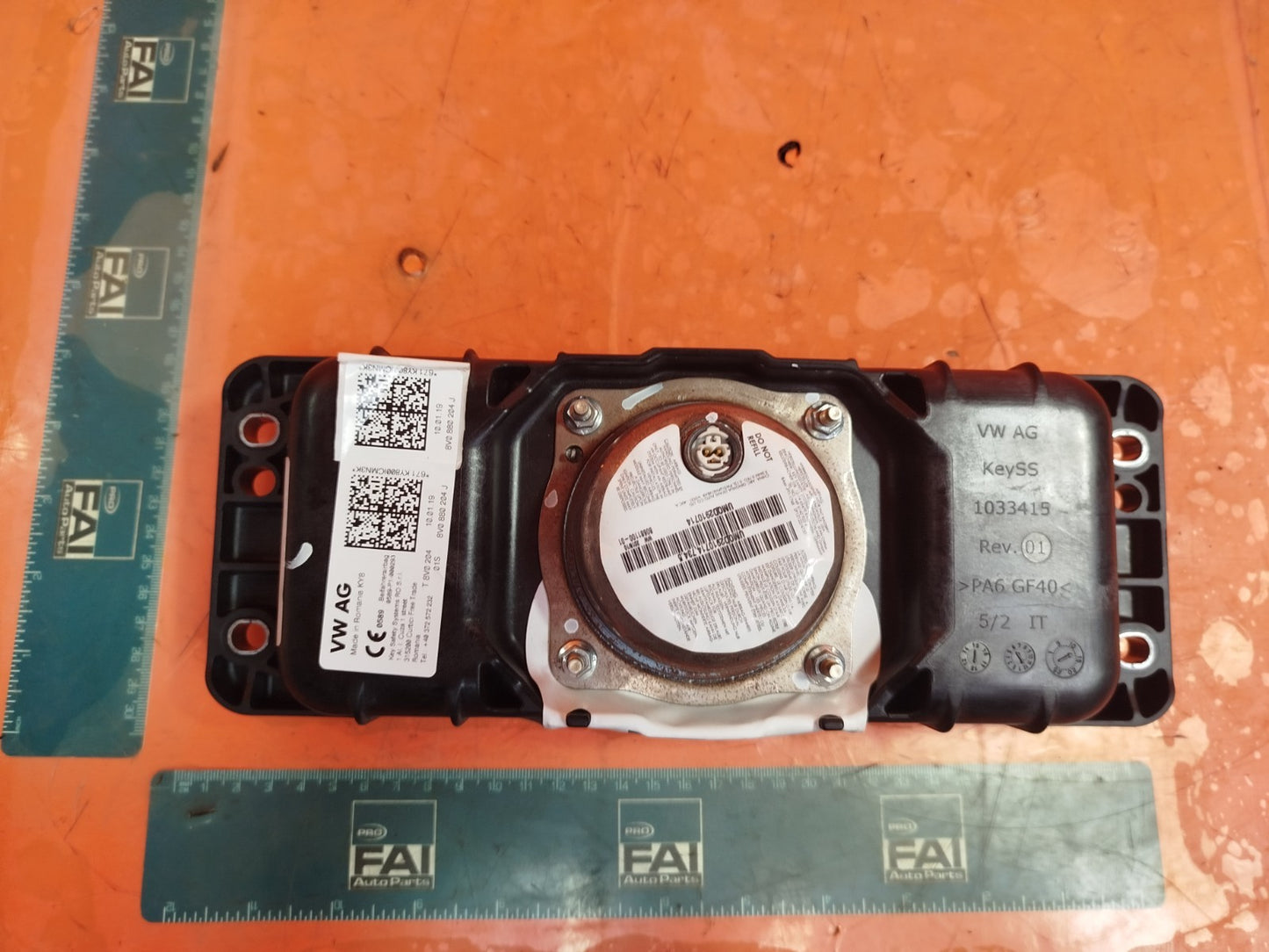 ✅AUDI A3 S LINE 1.5 PETROL 2019 DASHBOARD PASSENGER ARBAG 8V0880204J Warranty - Image 7