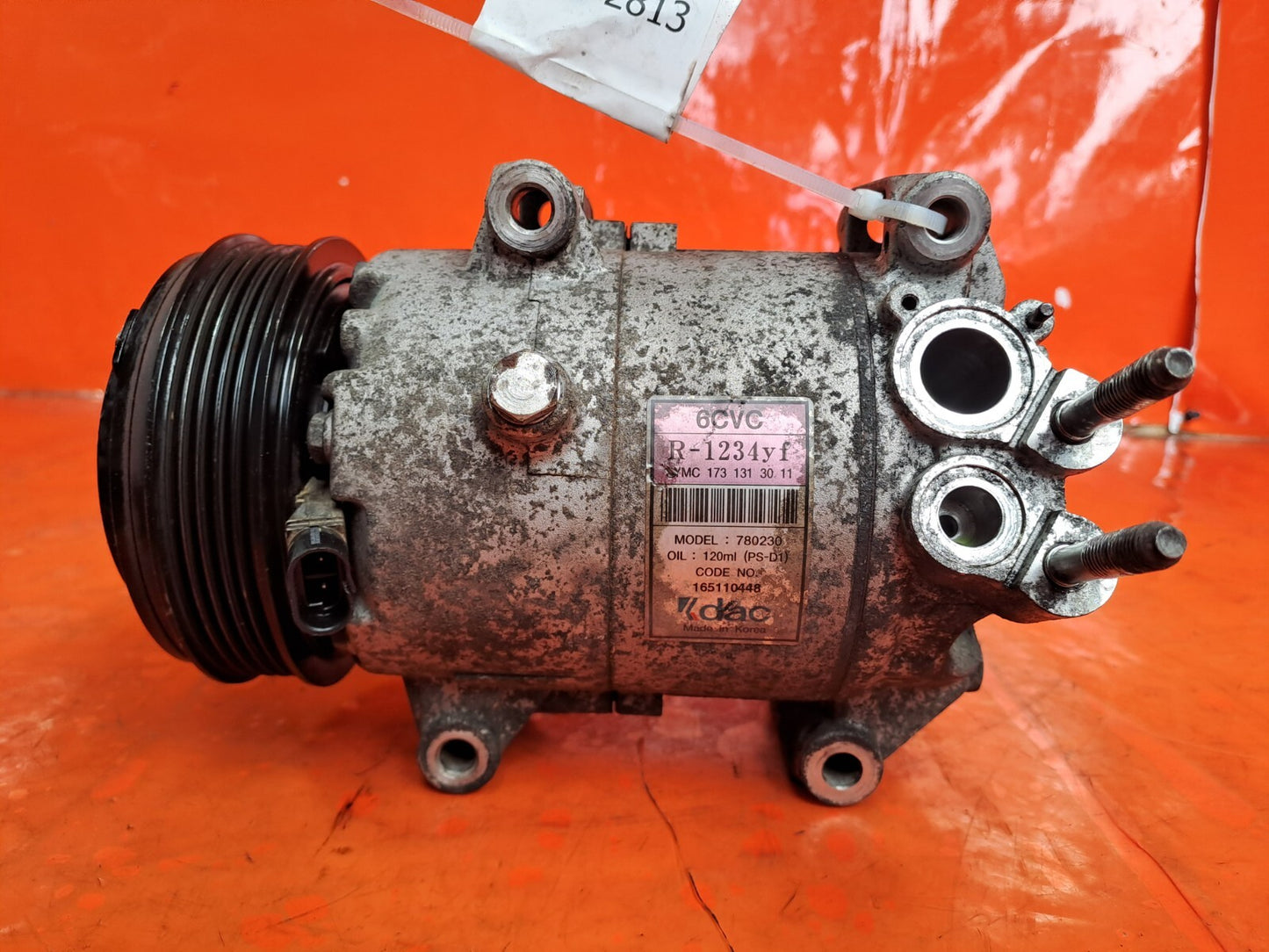 ✅2016 SSANGYONG TIVOLI ElX 1.6D AIR CON PUMP COMPRESSOR 1731313011 WARRANTY A279 - Image 4