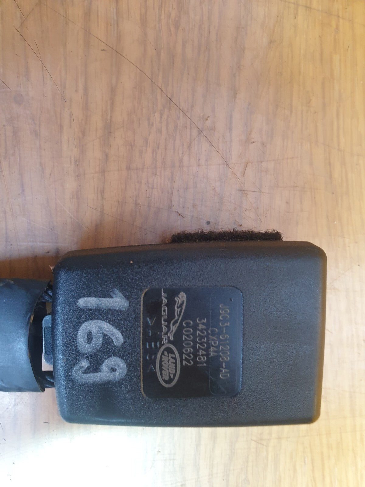 ✅2022 RANGE ROVER EVOQUE L551 FRONT SEAT BELT BUCKLE J9C361208AD + WARRANTY A169 - Image 8