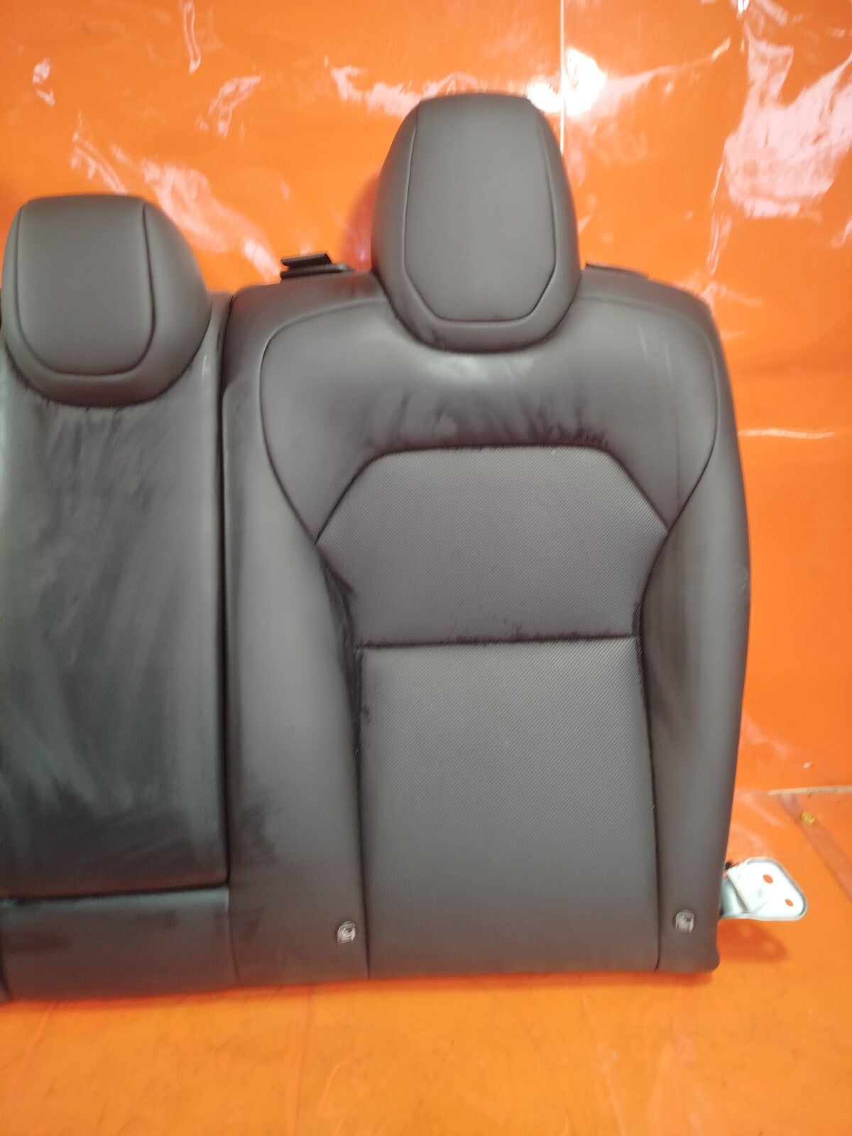✅TESLA MODEL 3 LONG 2024 REAR LEATHER TOP BENCH SEAT 1800020-C3-B 1800010-C3-B - Image 3