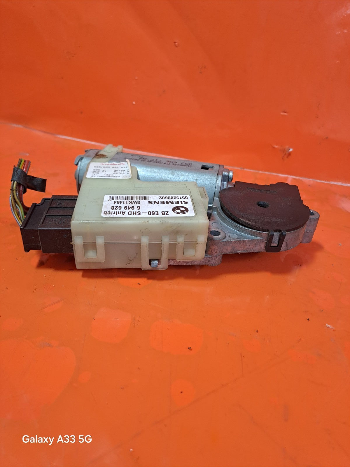 ✅BMW 750Li E66 4.8 PETROL 2006 SUNROOF MOTOR 6949628 Warranty A208 - Image 5