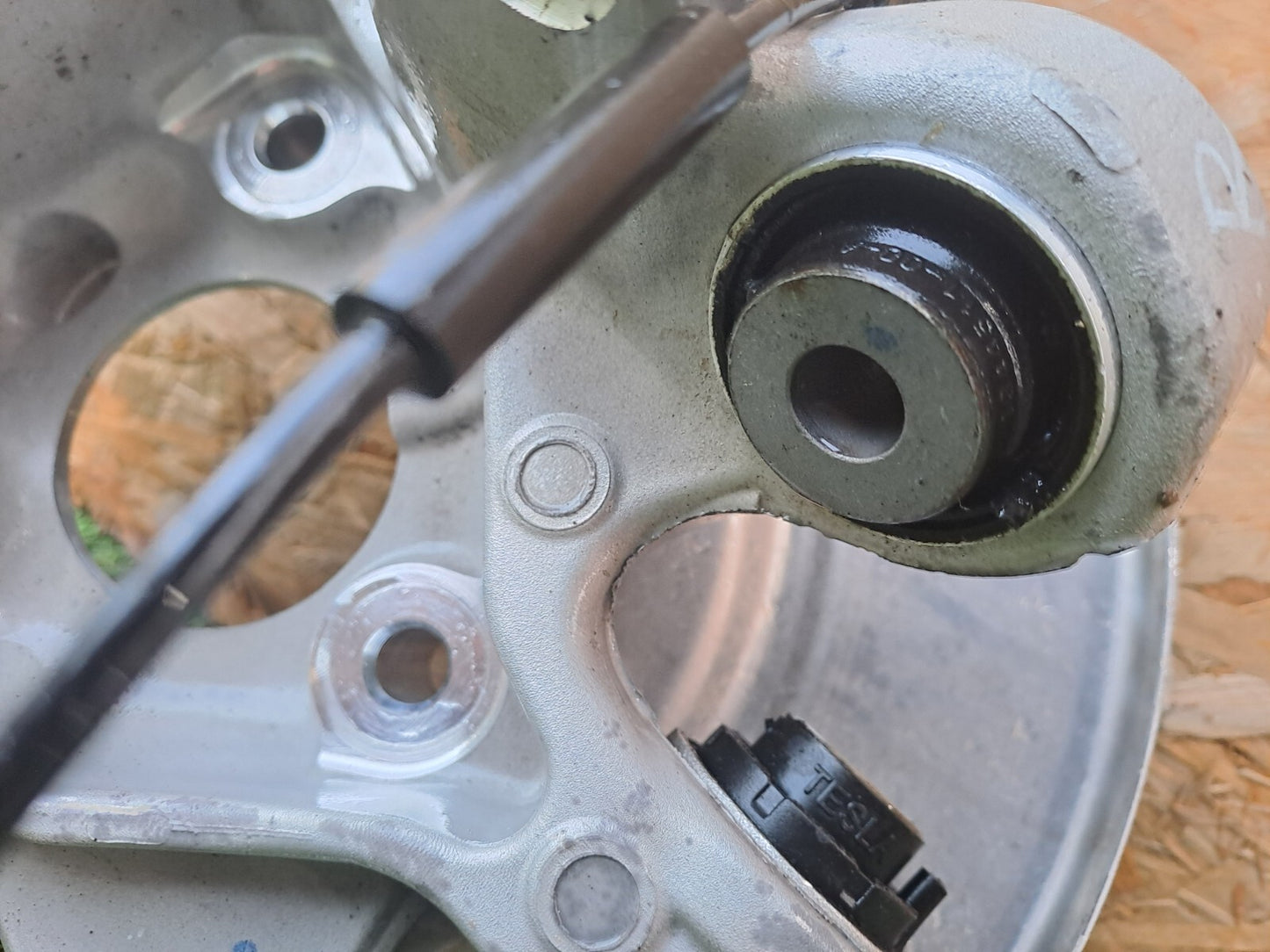 2024 TESLA MODEL 3 LONG REAR RIGHT WHEEL HUB KNUCKLE 1344416-00-C +WARRANTY A207 - Image 10