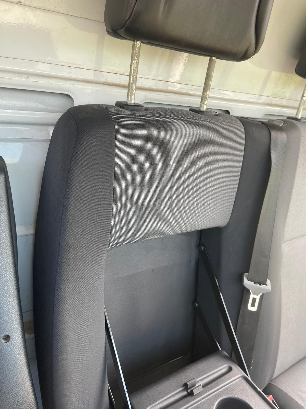 ✅VW CRAFTER CR35 2.0 DIESEL 2015 FRONT LEFT DOUBLE TWIN SEATS Warranty A275 - Image 9