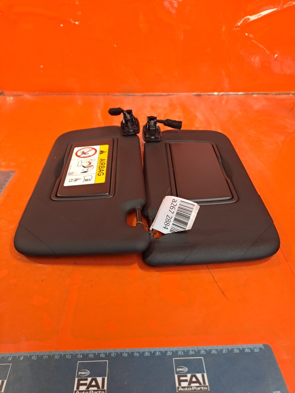 ✅FORD FOCUS ST-LINE 1.0 PETROL 2024 SUN VISORS PAIR DU5A00014CC Warranty A267 - Image 2