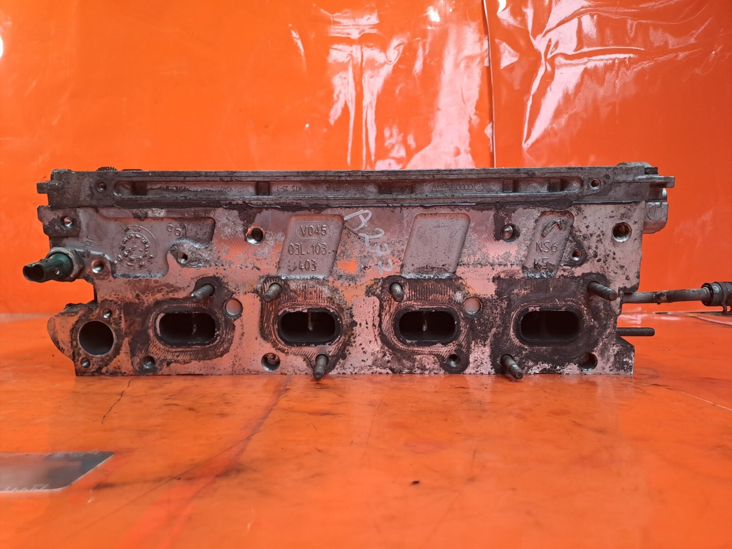 ✅Volkswagen Crafter Cr35 2017 2.0 Diesel Cylinder Head With Camshafts 03L103403 - Image 6