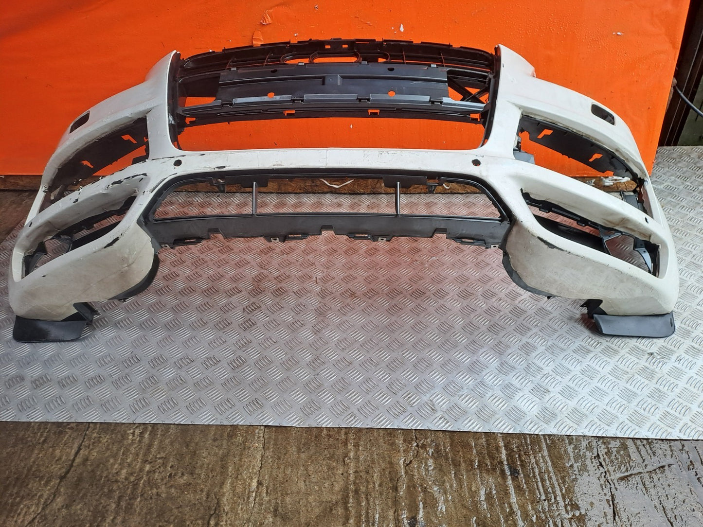 ✅2007 Audi Q7 4L S LINE 3.0D Front Bumper White Z7S + WARRANTY A295 - Image 12