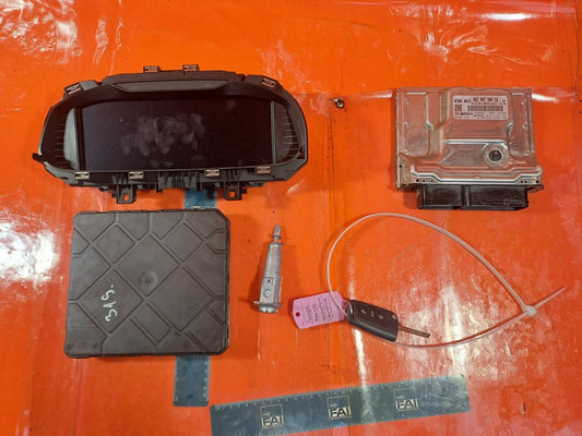✅SKODA KAMIQ Se 1.5 PETROL 2024 ENGINE ECU KIT 05E907309CB 654837167 2Q0937090F - Image 2