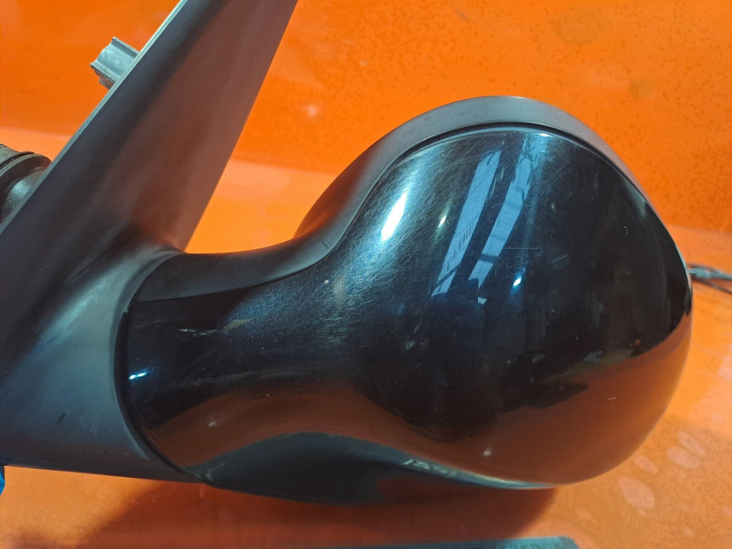 ✅ BMW E91 318D 2.0 DIESEL 2011 FRONT LEFT WING MIRROR BLACK + WARRANTY A033 - Image 2