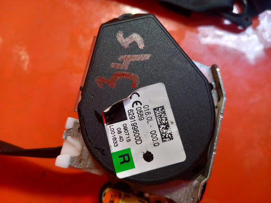 2019 Ford Galaxy MK3 Zetec Rear Right Seat Belt EM2B-R611E50-AEW Warranty A345 - Image 2