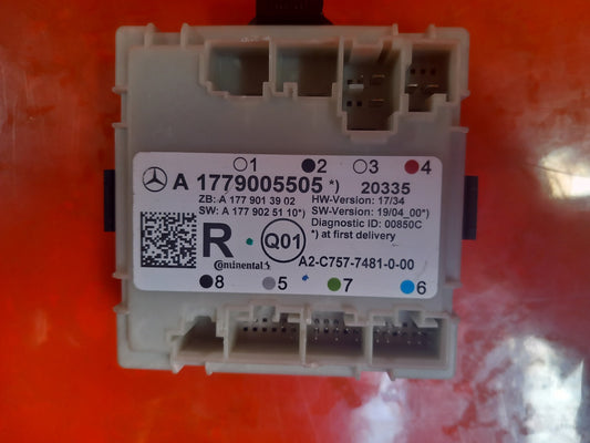 Mercedes W177 W247 C118 GLA Rear Left Door Control Module A1779005505 Warranty - Image 2