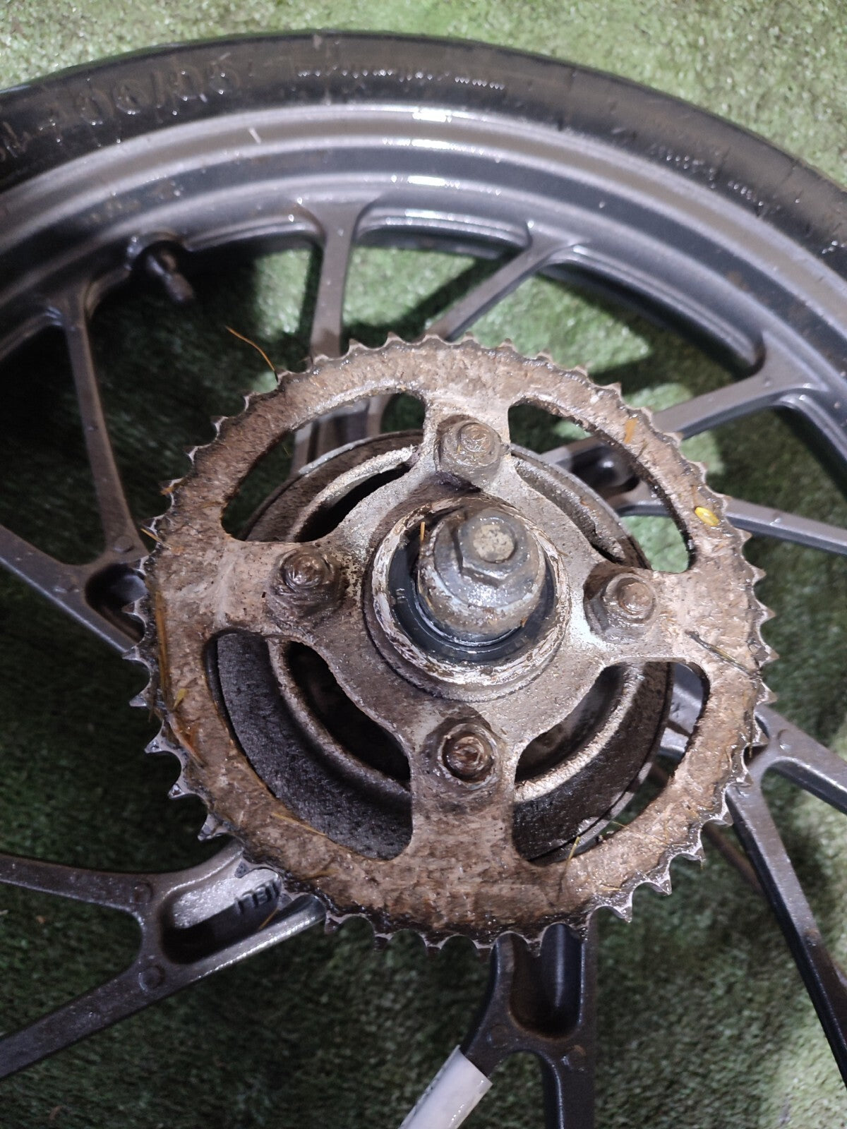 ✅HONDA GLR125 1W PETROL 2019 WHEEL 90/90-18 Warranty A117 - Image 8
