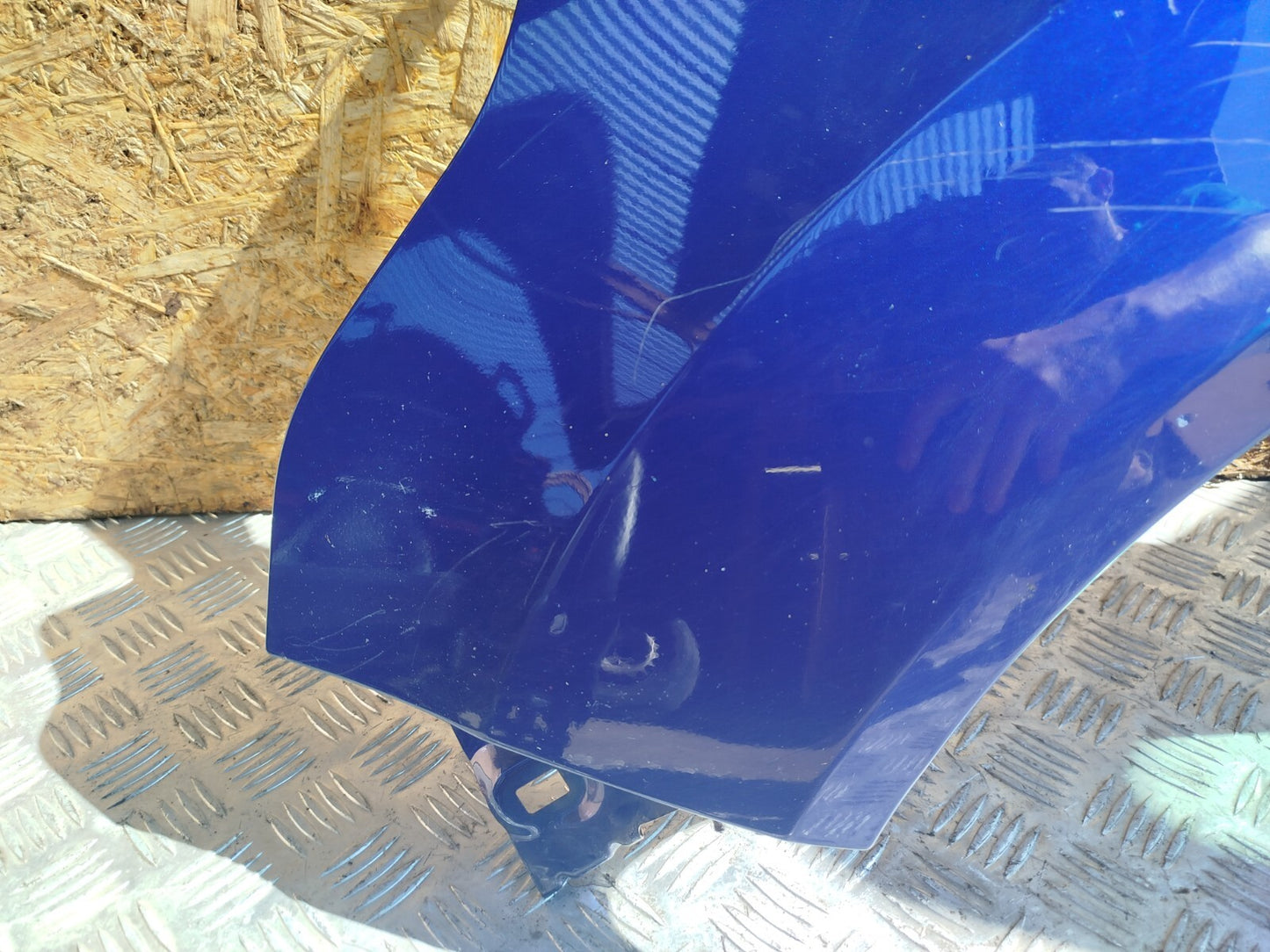 ✅FORD B-MAX TITANIUM 1.0 PETROL 2014 FRONT LEFT WING PANEL BLUE Scratches A285 - Image 4