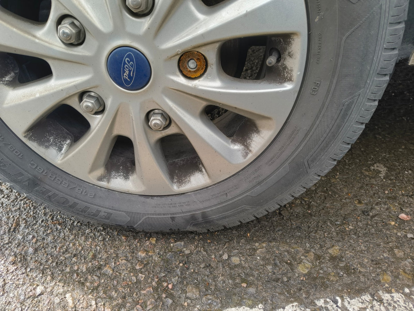 ✅Ford Transit Custom 2.0 Diesel 2021 Alloy Wheel With Tyre 215/65 R16C Warranty - Image 12