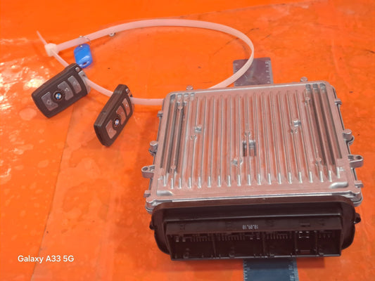 ✅BMW 730Ld Se E66 3.0 DIESEL 2008 ENGINE CONTROL MODULE & KEYS 8513250 Warranty - Image 2