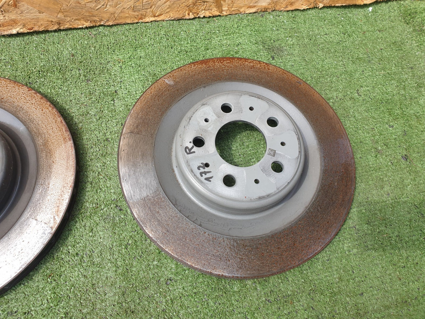 ✅2022 TESLA MODEL Y REAR LEFT & RIGHT BRAKE DISK PAIR + WARRANTY A172 - Image 3