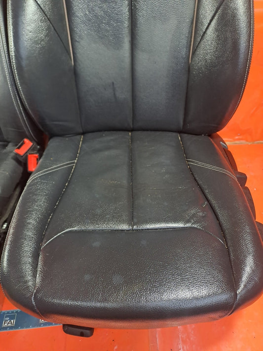 ✅BMW F23 218D 2.0 DIESEL 2019 FRONT LEATHER SEATS PAIR Warranty A344 - Image 2