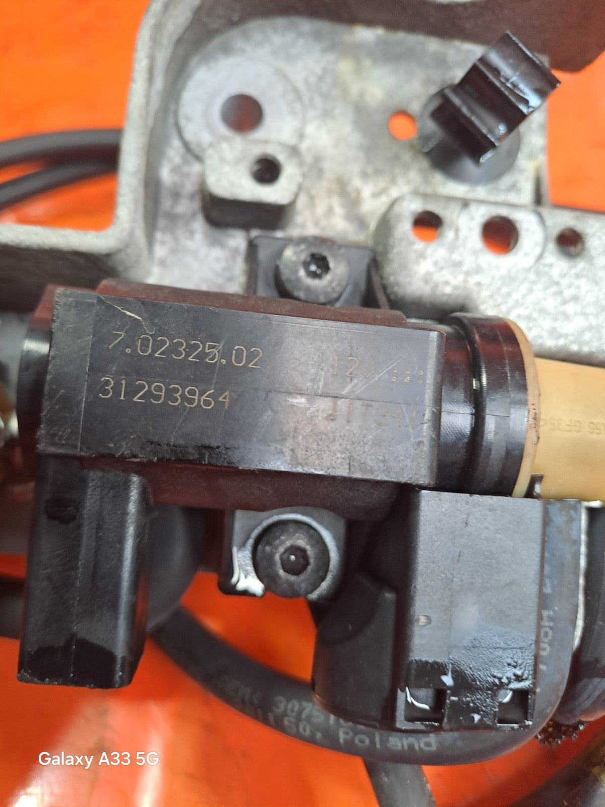 ✅VOLVO XC60 SE AWD 2.4 DIESEL 2012 SOLENOID VALVE & BRACKET 31319292 Warranty - Image 7