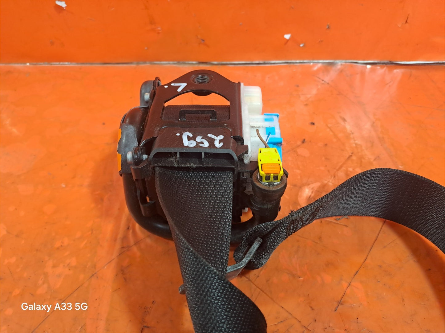 ✅2012 MERCEDES B CLASS W246 SEAT BELT FRONT LEFT A2468600185 + WARRANTY A299 - Image 3