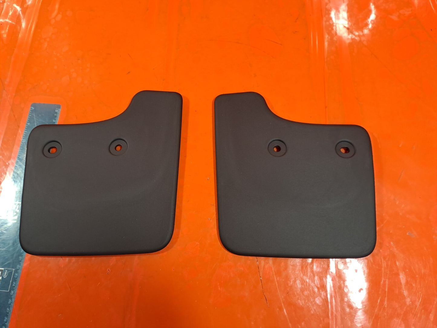 ✅2020 TESLA MODEL 3 SPLASH GUARDS MUDFLAPS PAIR + WARRANTY A266 - Image 2