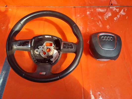 ✅Audi A5 S Line 2010 2.0 Petrol MULTI FUNCTION STEERING WHEEL 8K0880201G A223 - Image 2