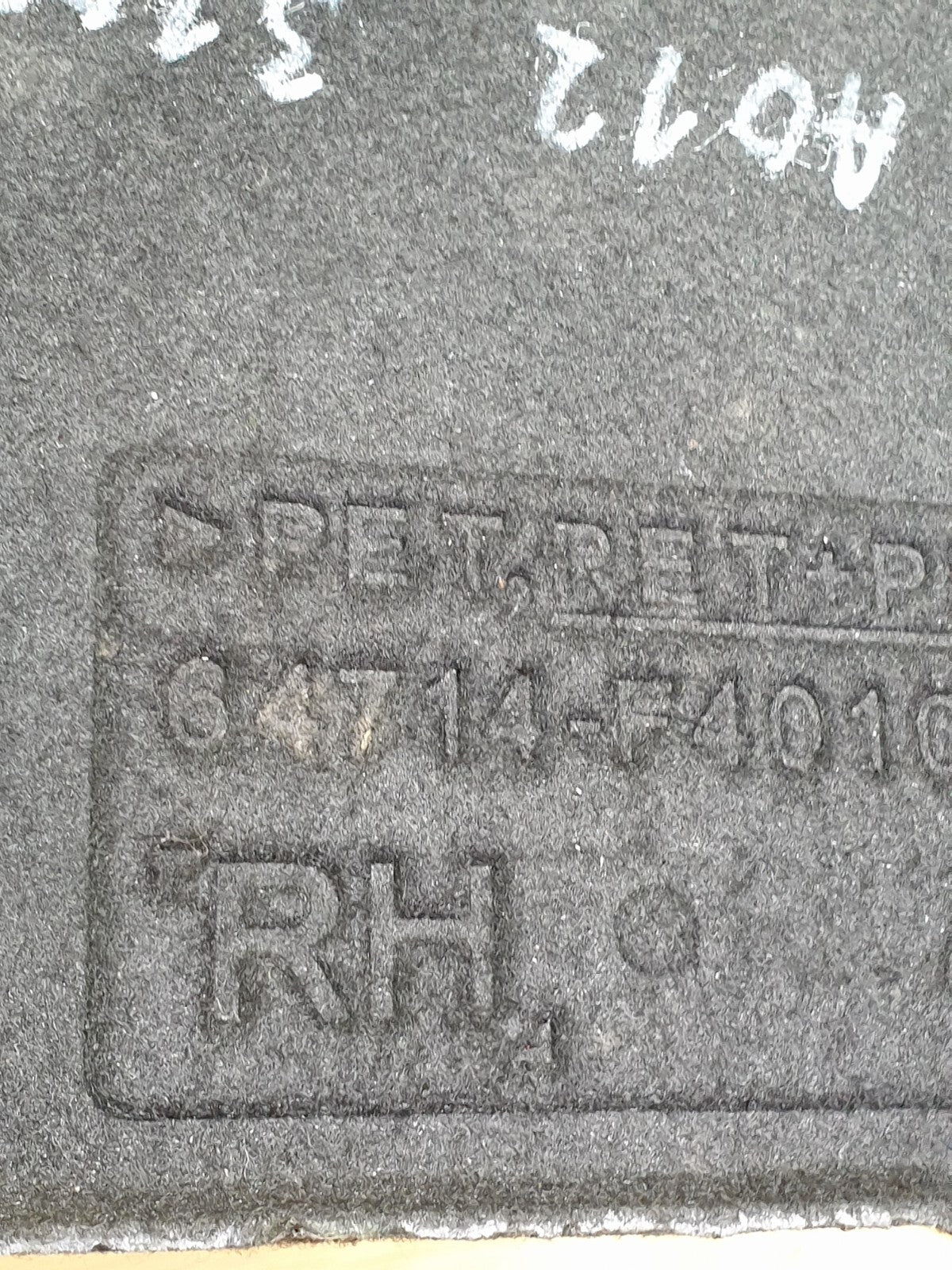 2022 TOYOTA COROLLA EXCEL 1.8 PETROL HYBRID BOOT REAR RIGHT COVER 64714-F4010 - Image 8