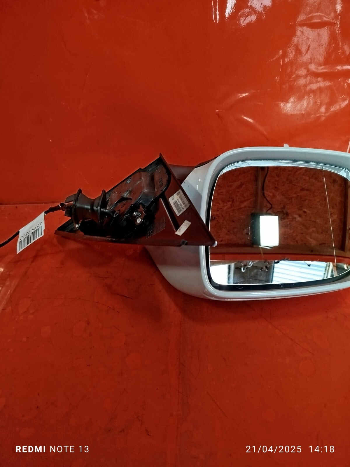 ✅2012 AUDI Q5 8R S LINE FRONT LEFT WING MIRROR WHITE S9R 8R2857409C + WARRANTY - Image 12