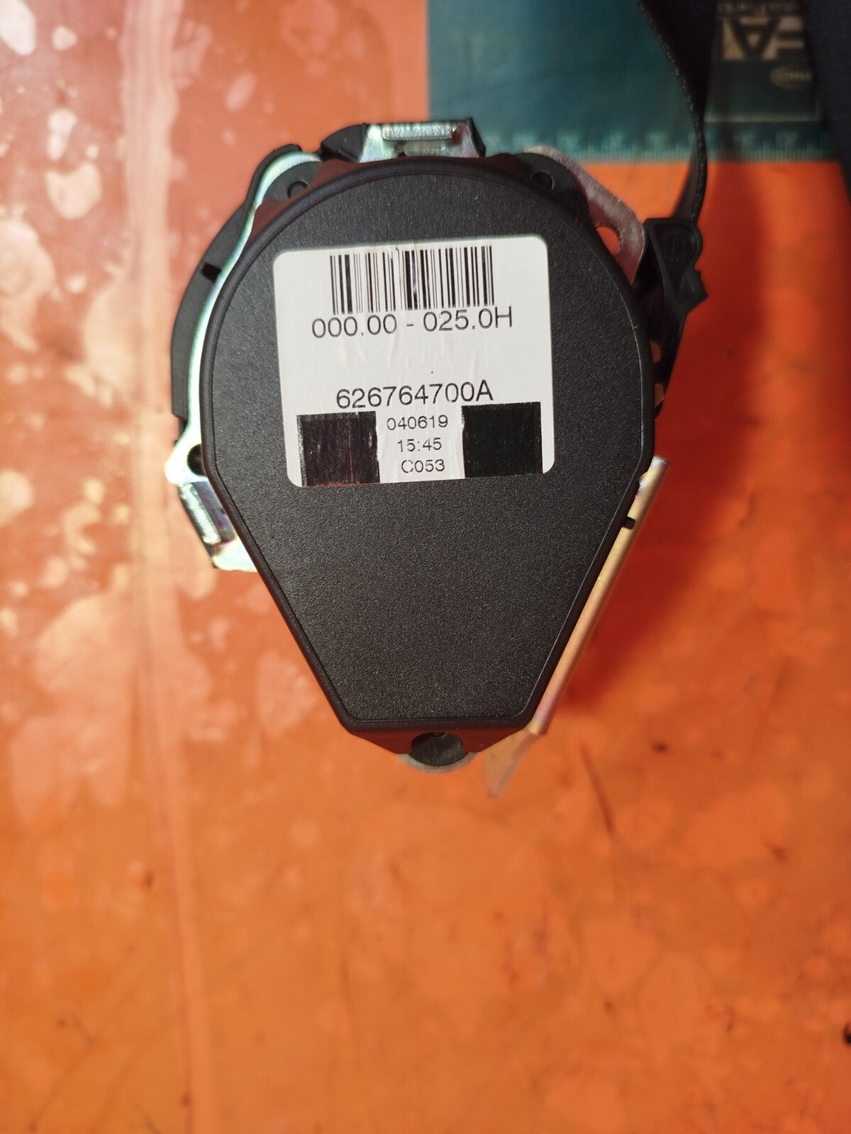✅SEAT ARONA IBIZA 2017-2023 CENTRE MIDDLE REAR SEAT BELT WITH BUCKLE 626764700A - Image 8
