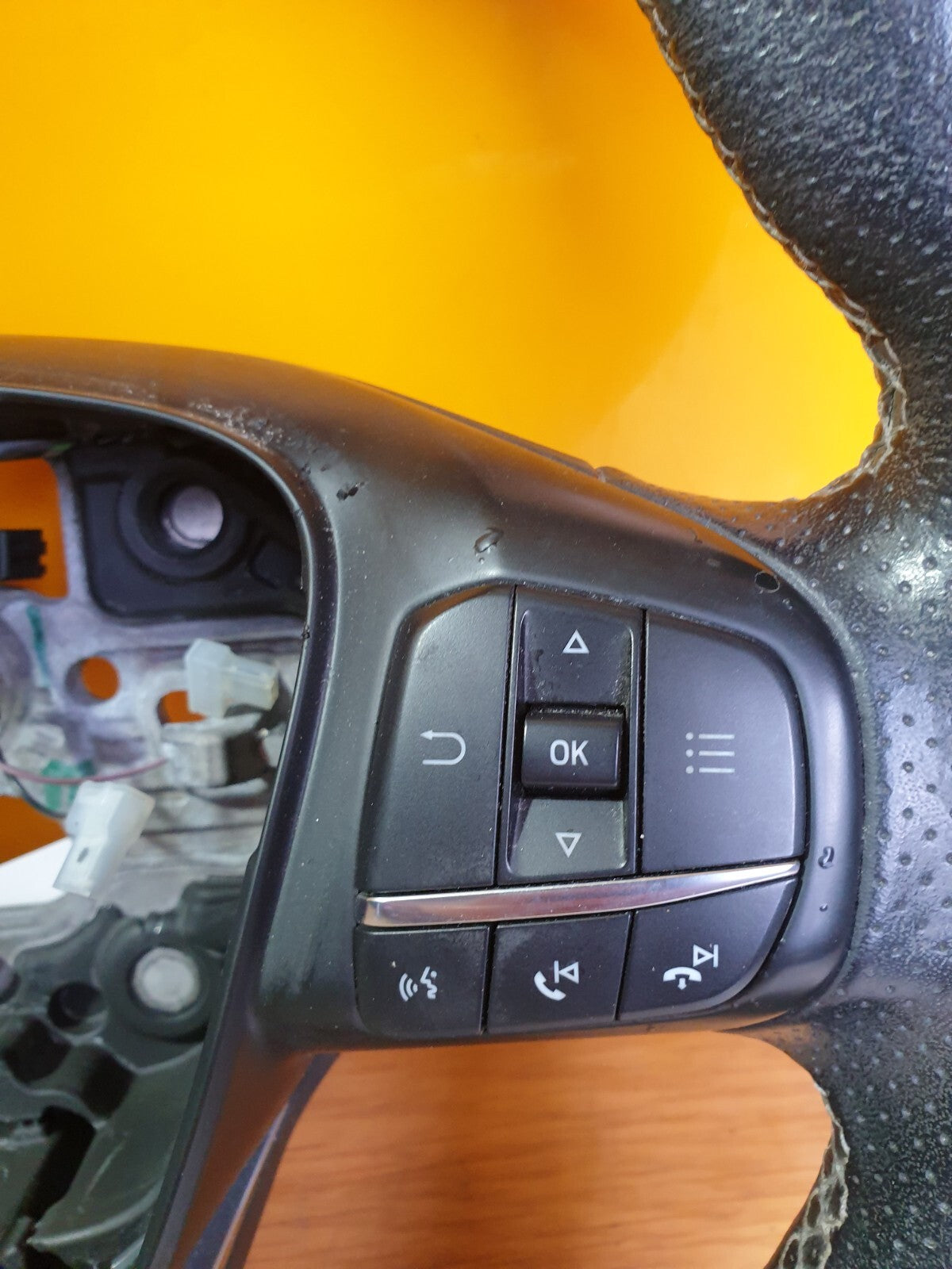 ✅2018 FORD FIESTA MK8 ST-LINE 1.0P STEERING WHEEL H1BJ-3600-AE + WARRANTY A178 - Image 9