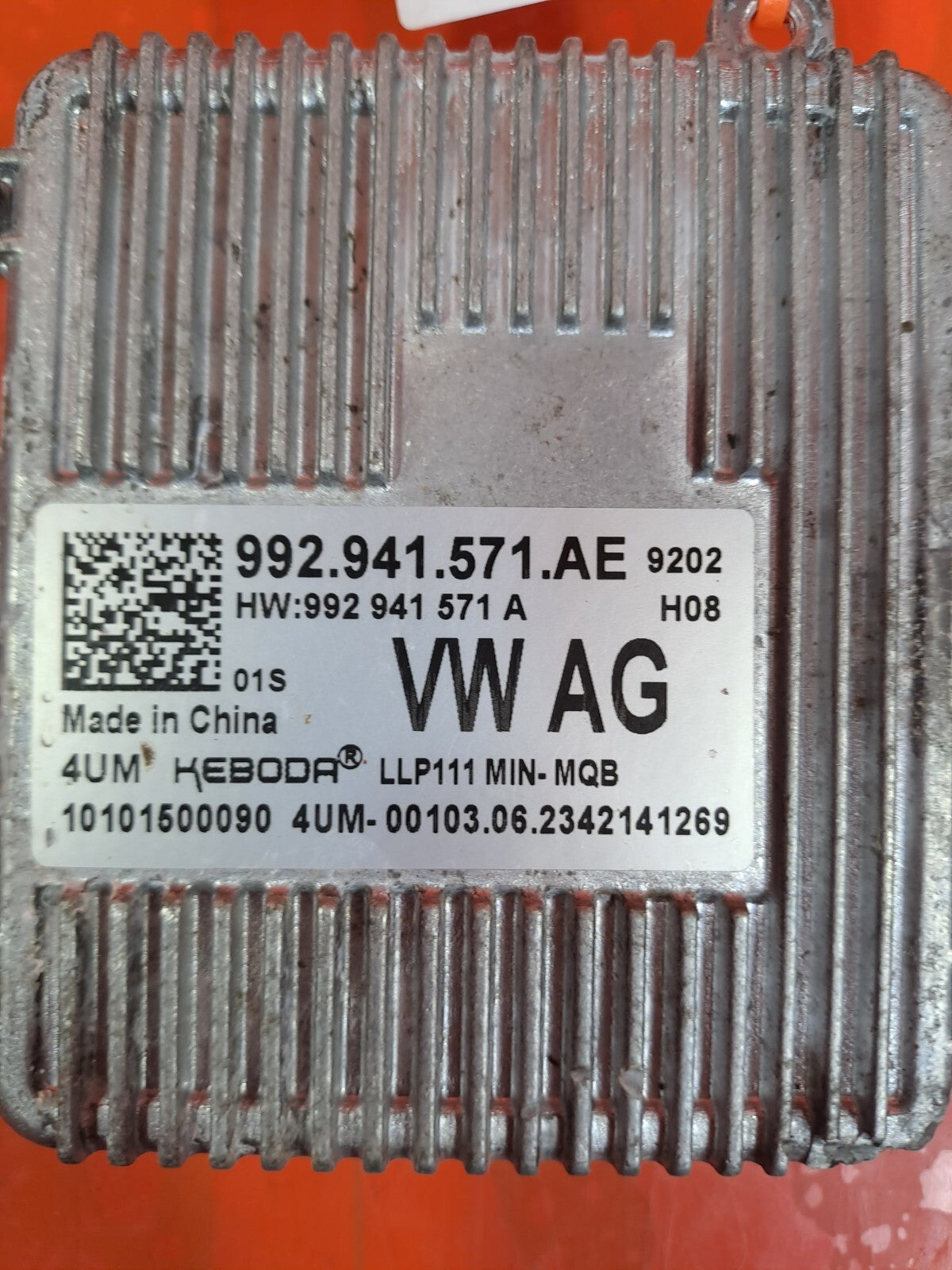 Cupra Leon VZ2 2023 1.4 Petrol HEADLIGHT HEADLAMP BALLAST CONTROL MODULЕ A227 - Image 3