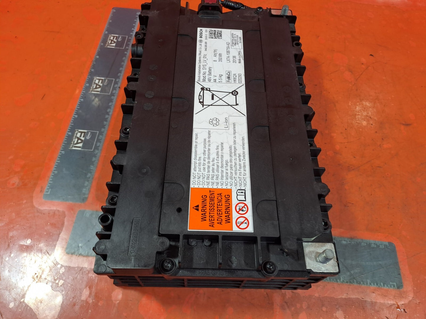 ✅2020 FORD FIESTA ACTIVE 1.0P HIGH VOLTAGE BATTERY LX7A-10B759-AD +WARRANTY A247 - Image 8