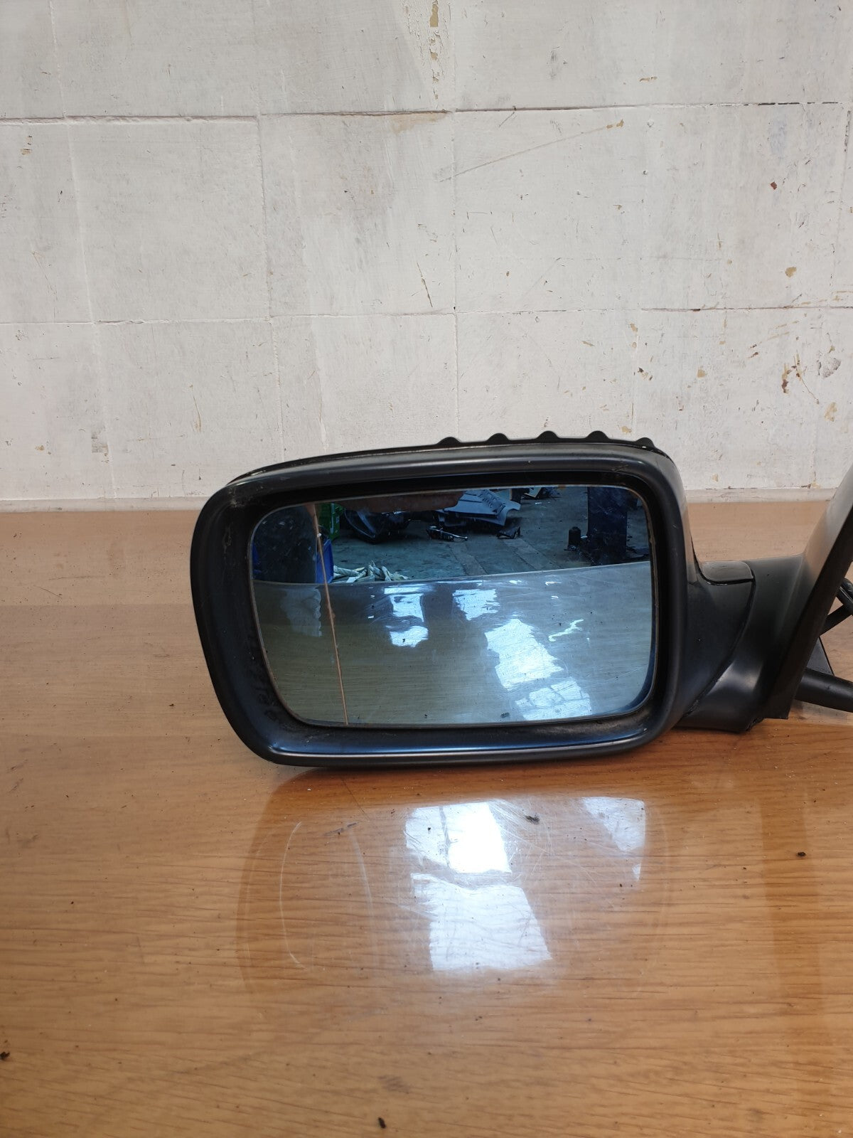 2006 BMW 7 SERIES E66 4.8P FRONT LEFT WING MIRROR BLACK + WARRANTY A208 - Image 2