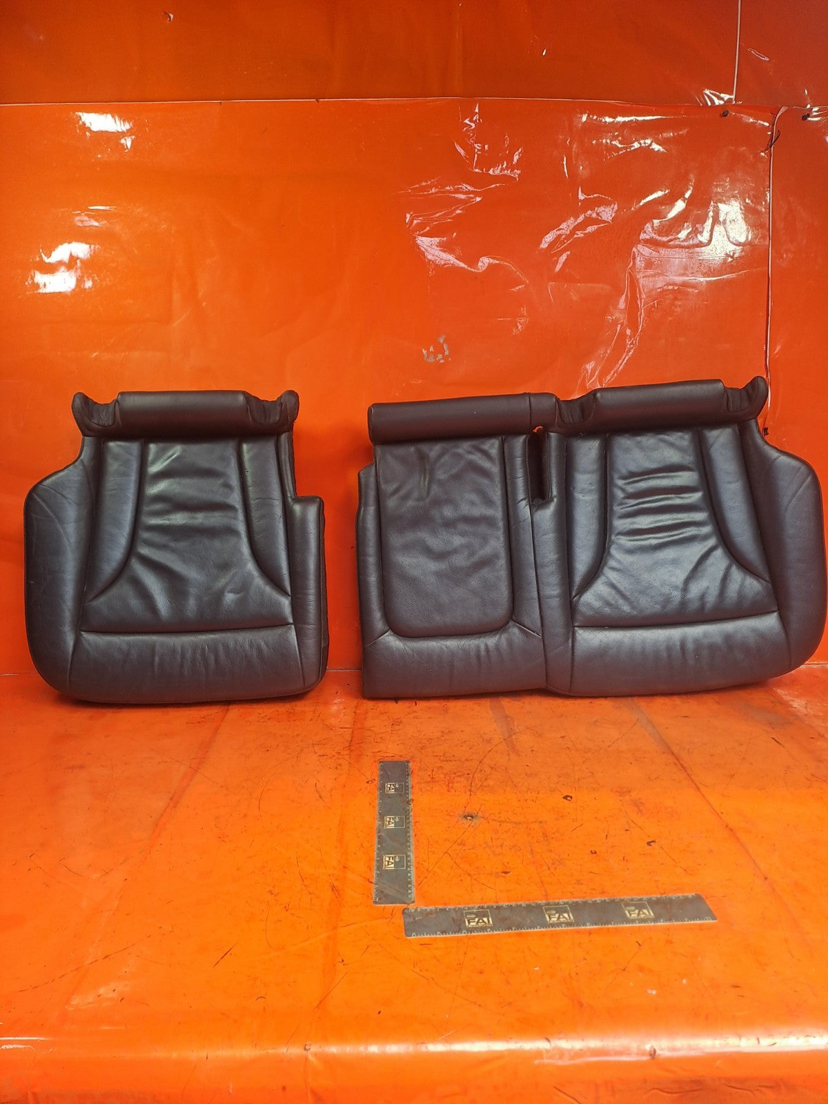 ✅AUDI Q5 S LINE 2.0 DIESEL 2012 REAR LOWER LEATHER SEATS 8R0885376E 8R0885375E - Image 2