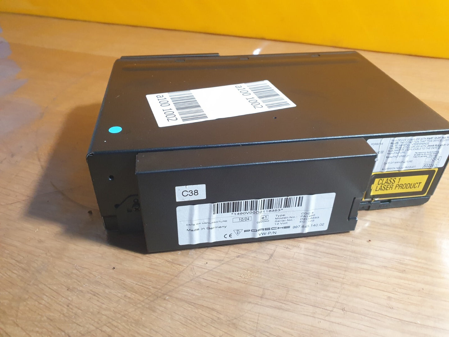 ✅PORSCHE BOXSTER 987 2.7 PETROL 2005 CD PLAYER CHANGER CDC 99764514002 Warranty - Image 4