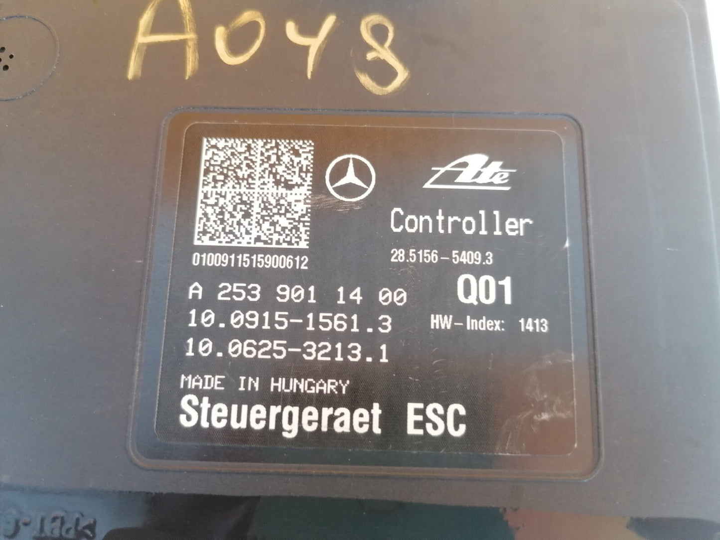 2015 MERCEDES C200 W205 2.0 PETROL ABS PUMP MODULATOR A2534310000 A048 - Image 12