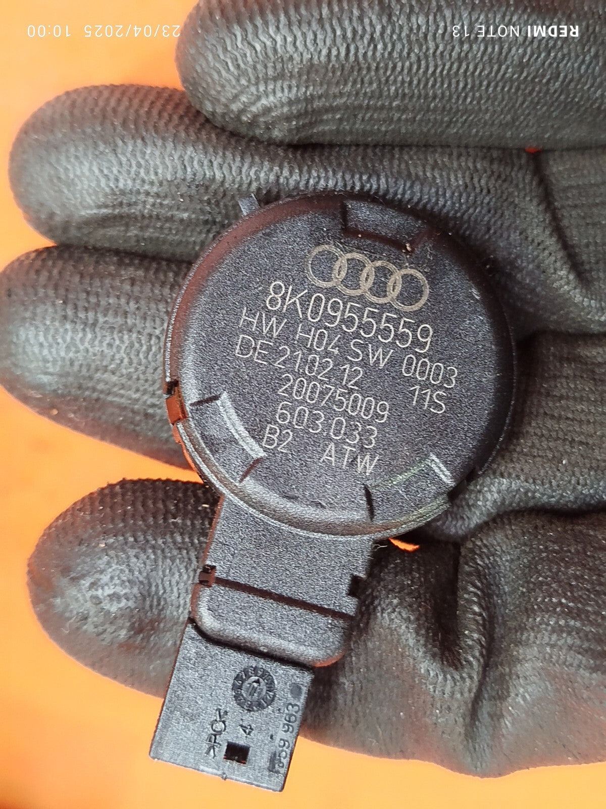 ✅AUDI Q5 S LINE 2.0 PETROL 2012 REAR VIEW MIRROR & RAIN SENSOR 8K0955559 A276 - Image 6