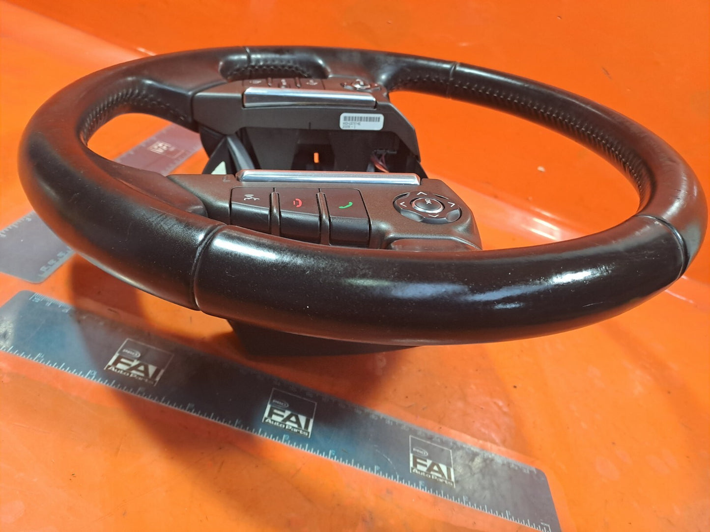 ✅2011 LAND ROVER DISCOVERY 4 L319 3.0D STEERING WHEEL AH22-13D767-BC A239 - Image 5