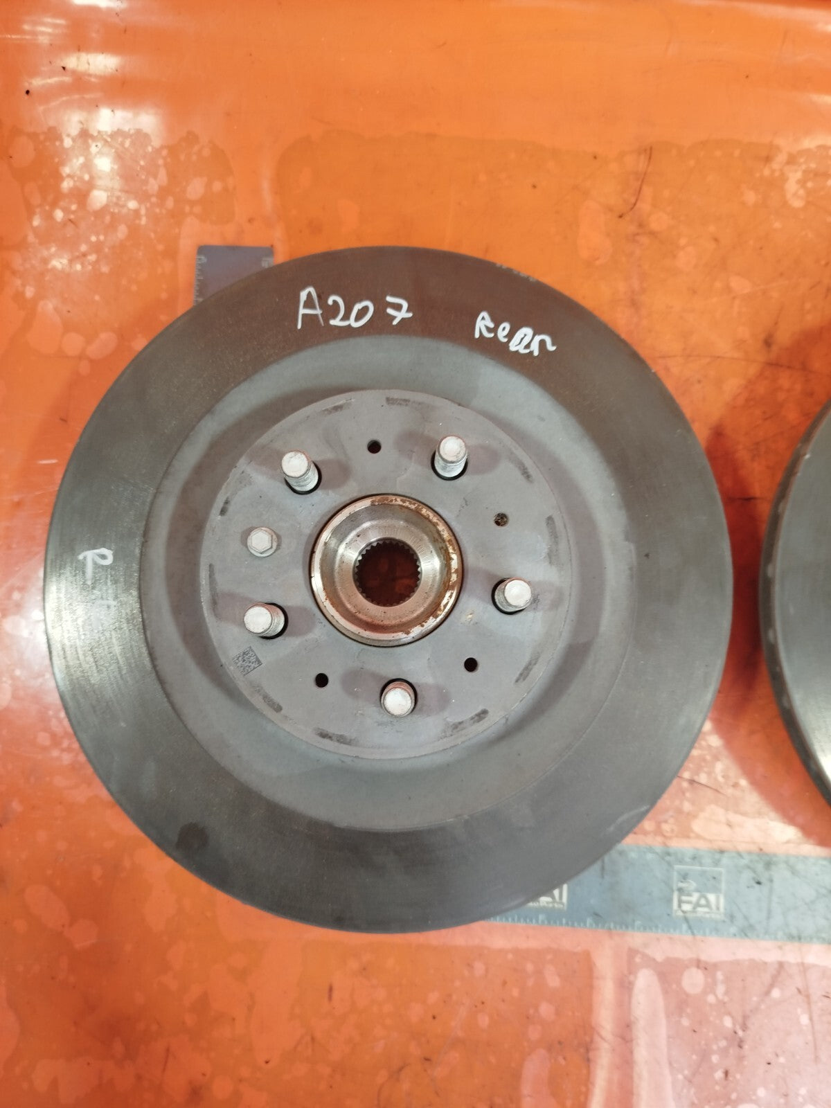 ✅2024 TESLA MODEL 3 LONG REAR BRAKE DISC PAIR 1188632-00-C + WARRANTY A207 - Image 4